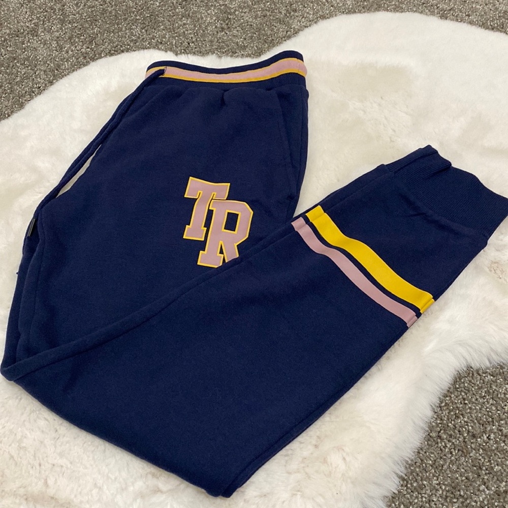 True Religion Ace Blue Collegiate Jogger size S/P